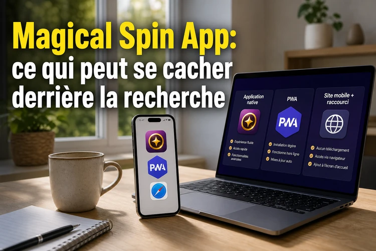 Magical Spin App: ce qui peut se cacher derrière la recherche