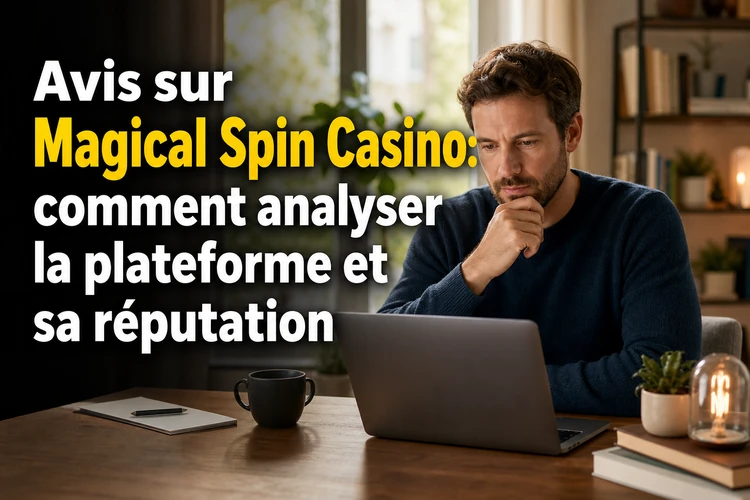 Avis sur Magical Spin Casino: comment analyser la plateforme et sa réputation