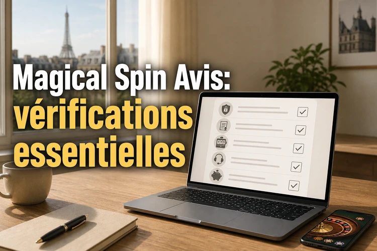 Magical Spin Avis: que faut-il vérifier en premier lieu